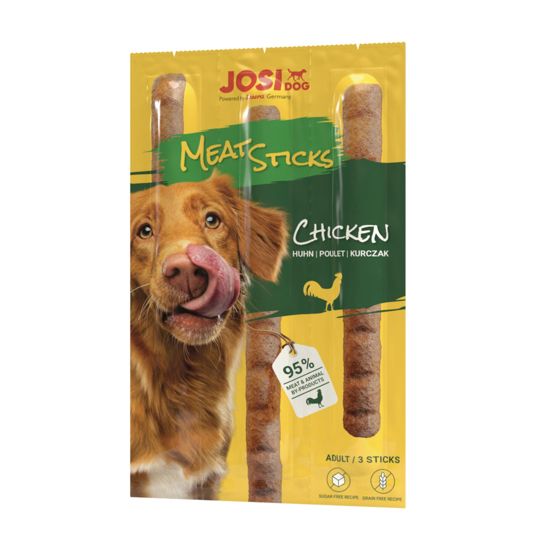 Josera JosiDog Meat Sticks Chicken, Hundesnack - Woofshack
