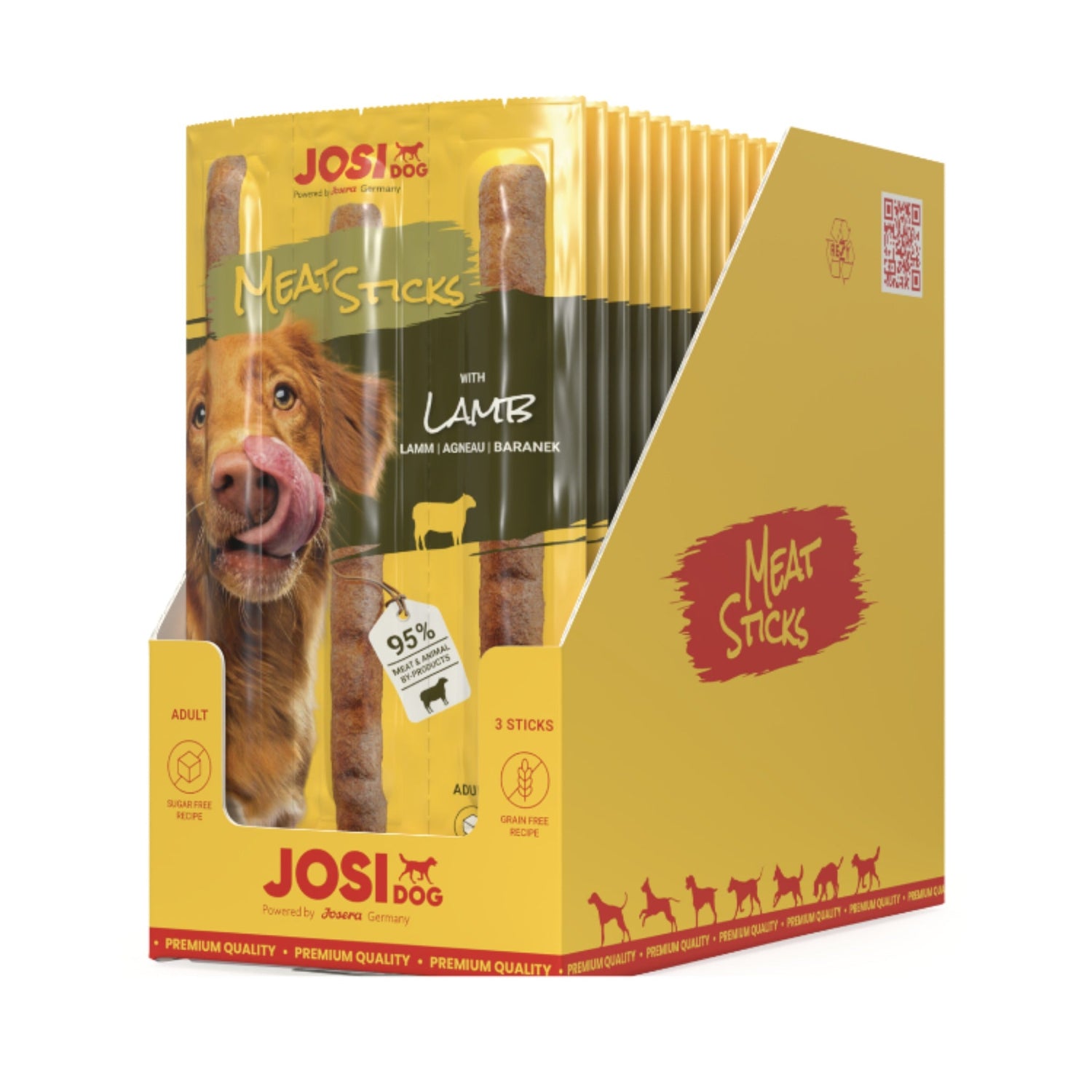 Josera JosiDog Meat Sticks Lamb, Hundesnack - Woofshack