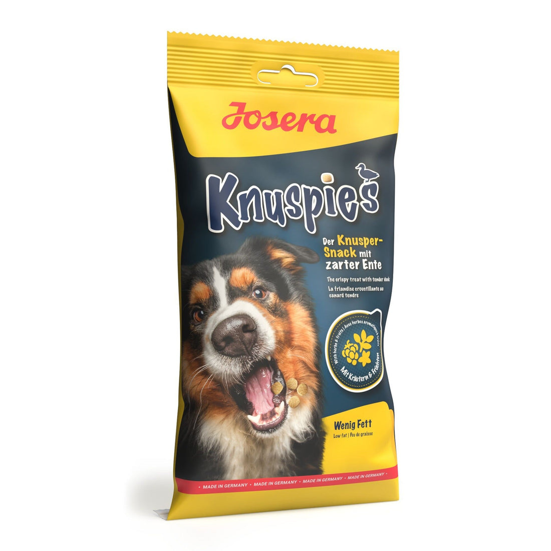 Josera Knuspies mit Ente, Hundesnack - Woofshack
