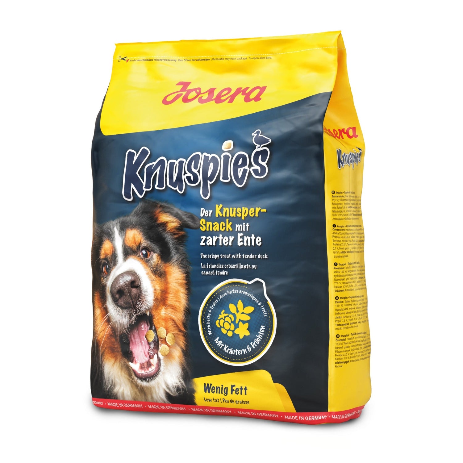 Josera Knuspies mit Ente, Hundesnack - Woofshack