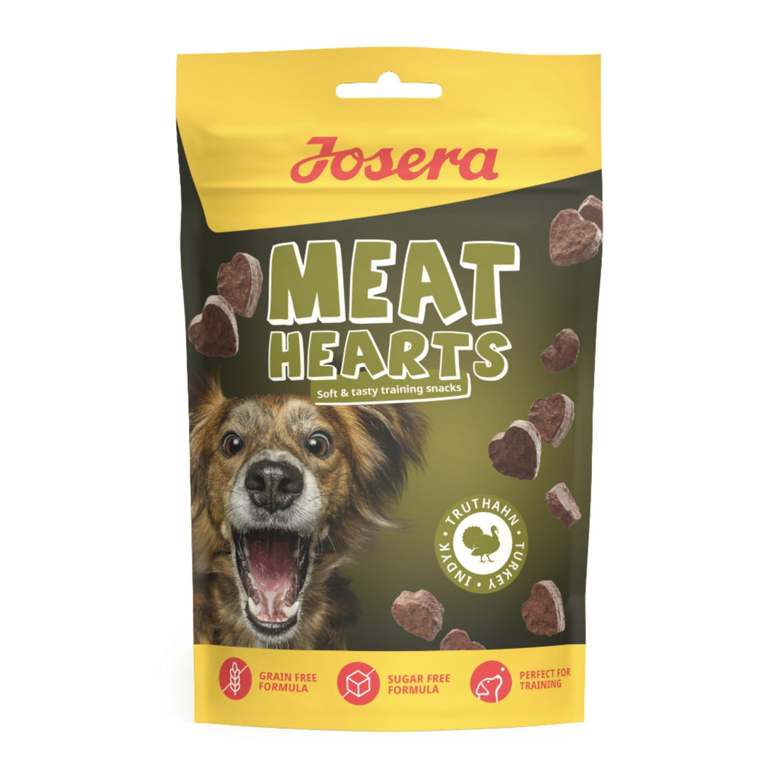 Josera Meat Hearts Turkey, Hundesnack - Woofshack