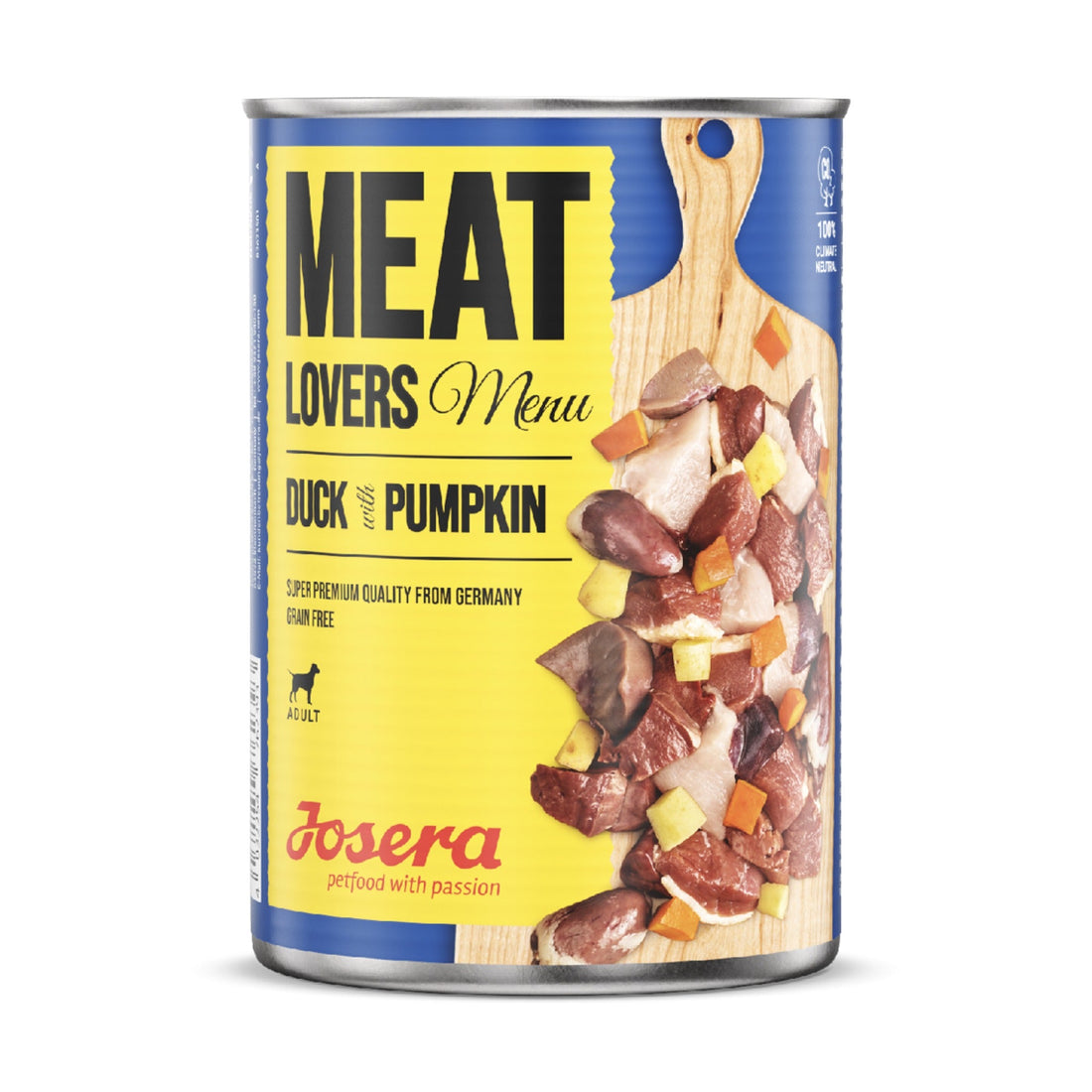Josera Meat Lovers Menu Duck with Pumpkin, Hunde Nassfutter - Woofshack