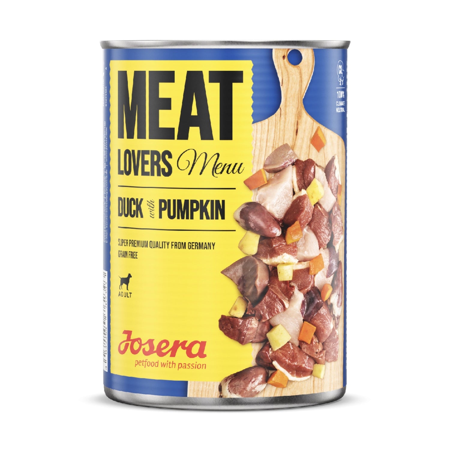 Josera Meat Lovers Menu Duck with Pumpkin, Hunde Nassfutter - Woofshack