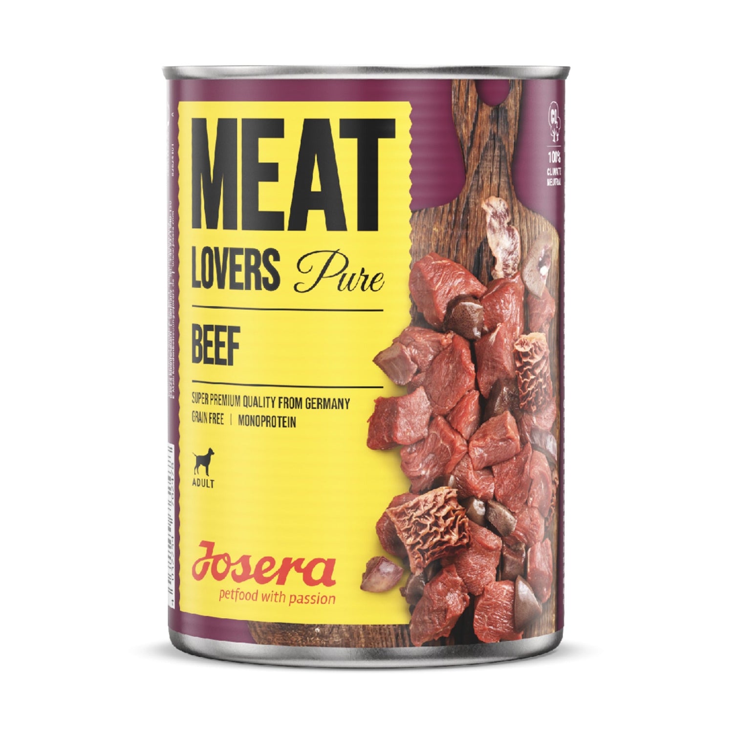 Josera Meat Lovers Pure Beef, Hunde Nassfutter - Woofshack