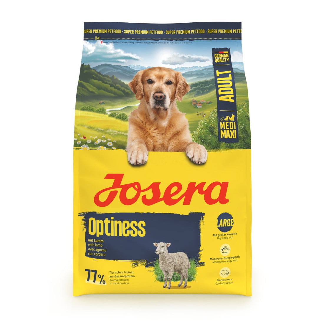 Josera Medi/Maxi Adult Optiness, Hunde Trockenfutter - Woofshack