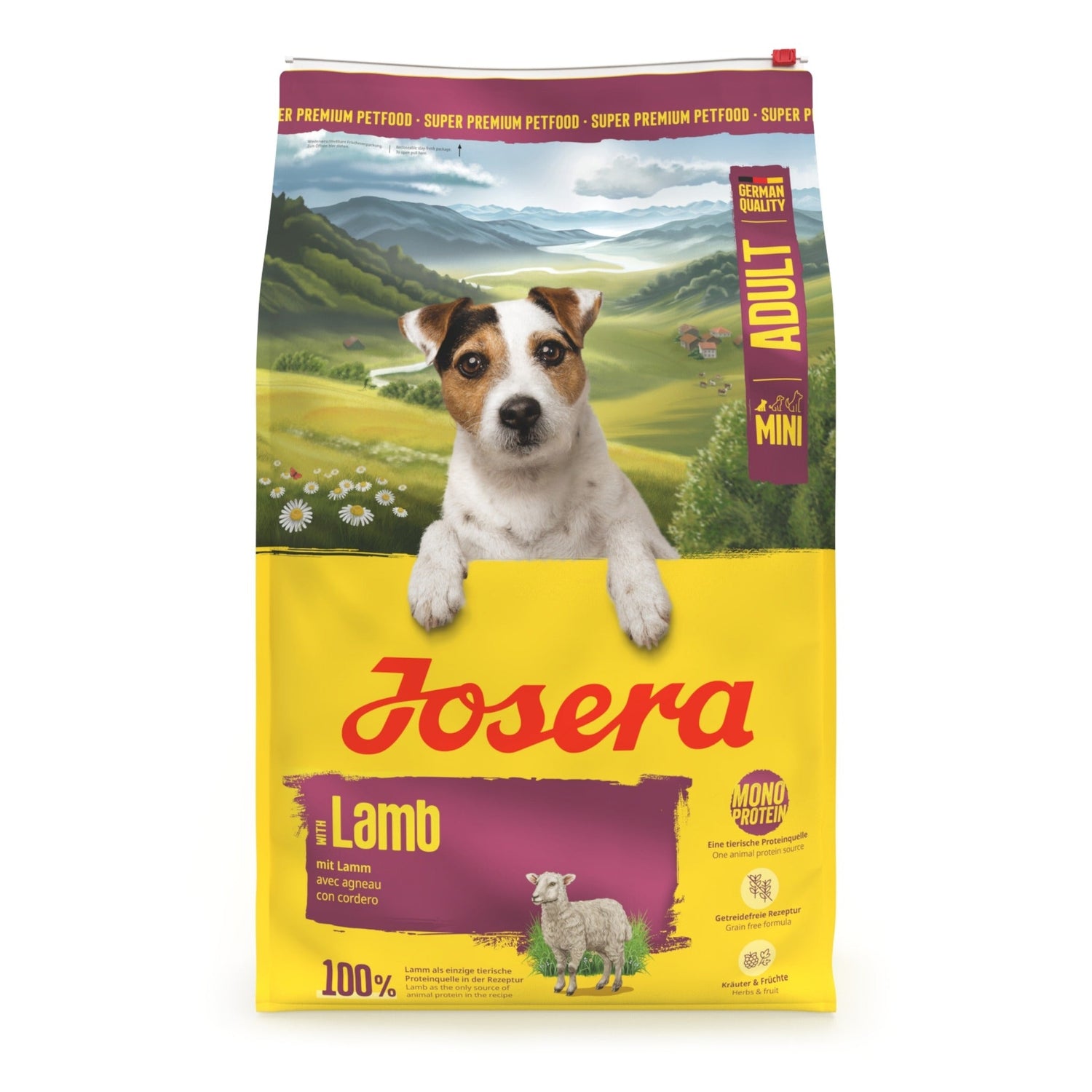 Josera Mini Adult Lamb, Hunde Trockenfutter - Woofshack