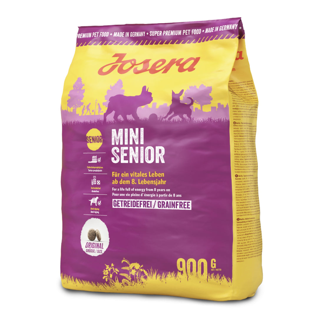 Josera MiniSenior Getreidefrei, Hunde Trockenfutter