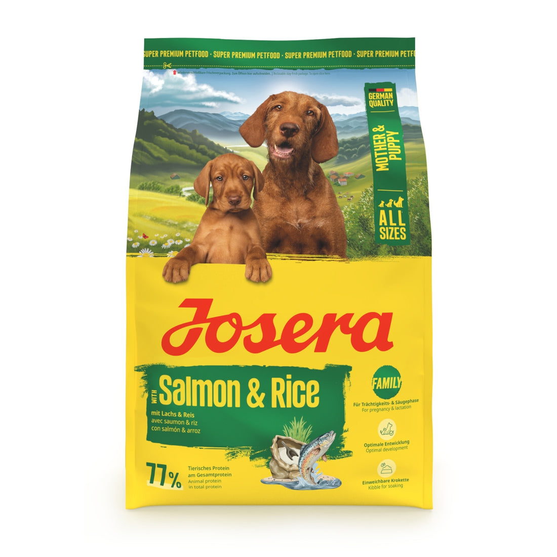 Josera Mother &amp; Puppy Salmon &amp; Rice, Hunde Trockenfutter