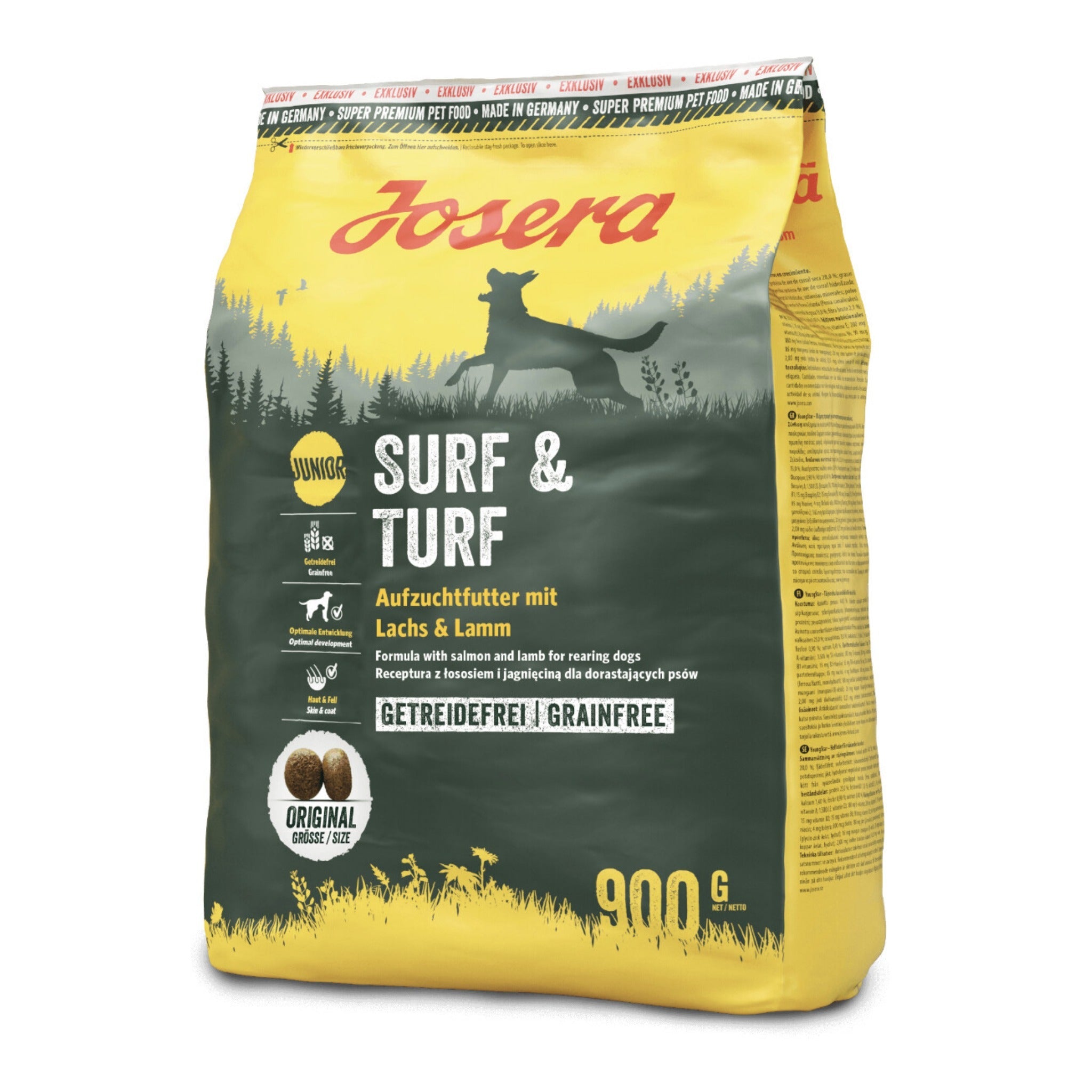 Josera Surf &amp; Turf Junior Getreidefrei, Welpen Trockenfutter - Woofshack