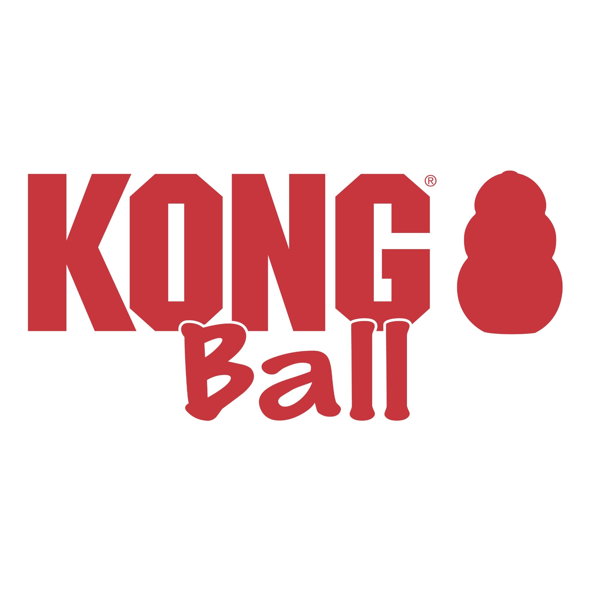 Kong Ball mit Seil, Hundespielzeug - Woofshack