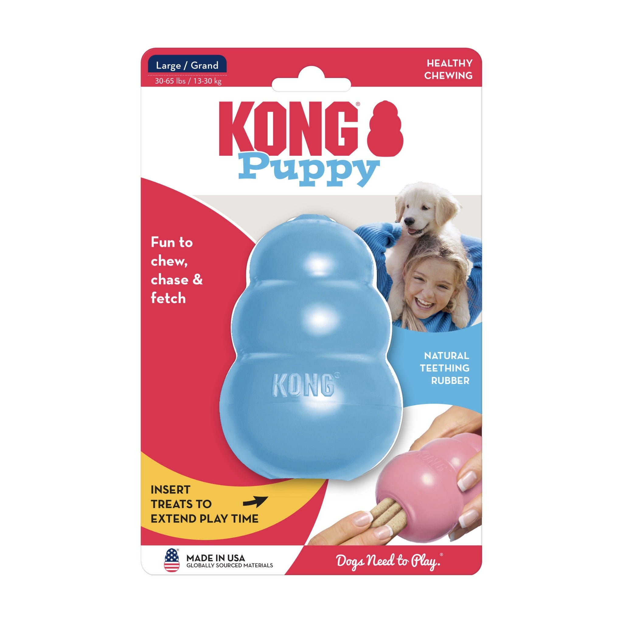 Kong Puppy Kauspielzeug für Welpen, Hundespielzeug - Woofshack