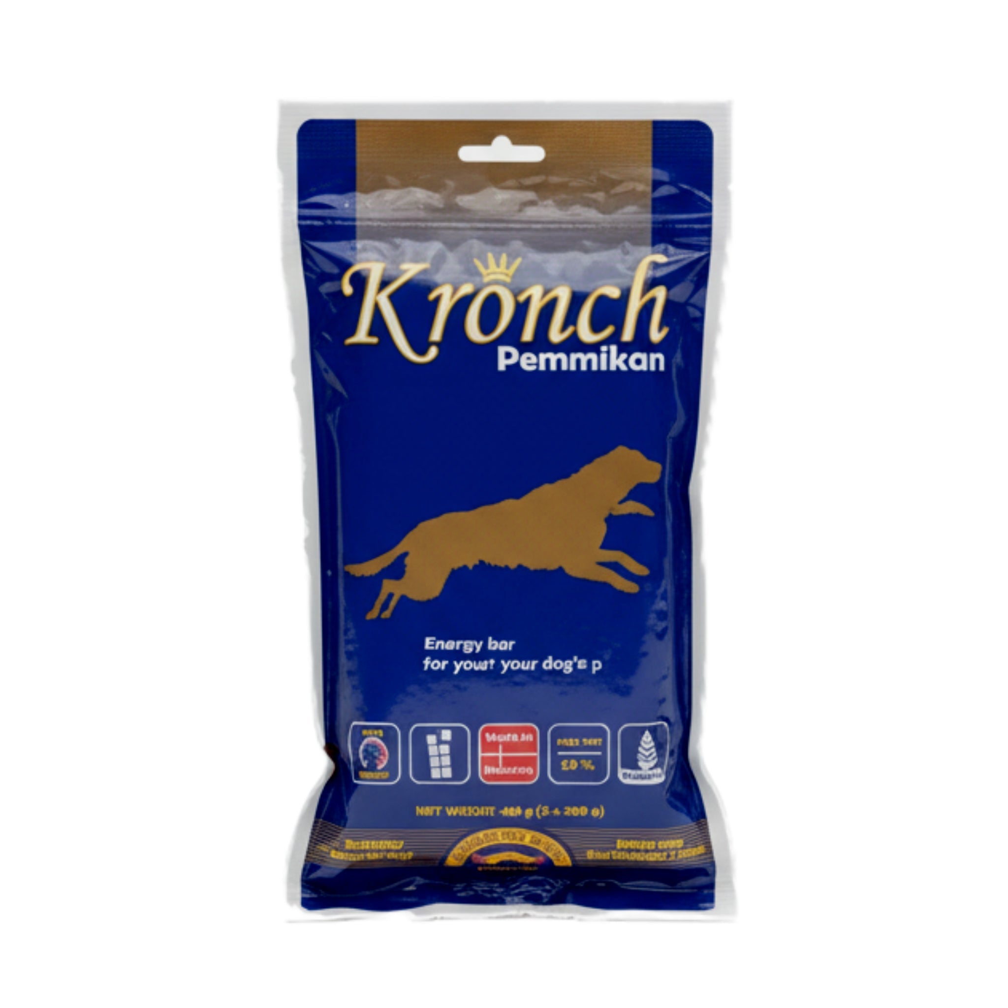 Kronch Pemmikan Energieriegel – Ausdauer &amp; Leistung für aktive Hunde - Woofshack