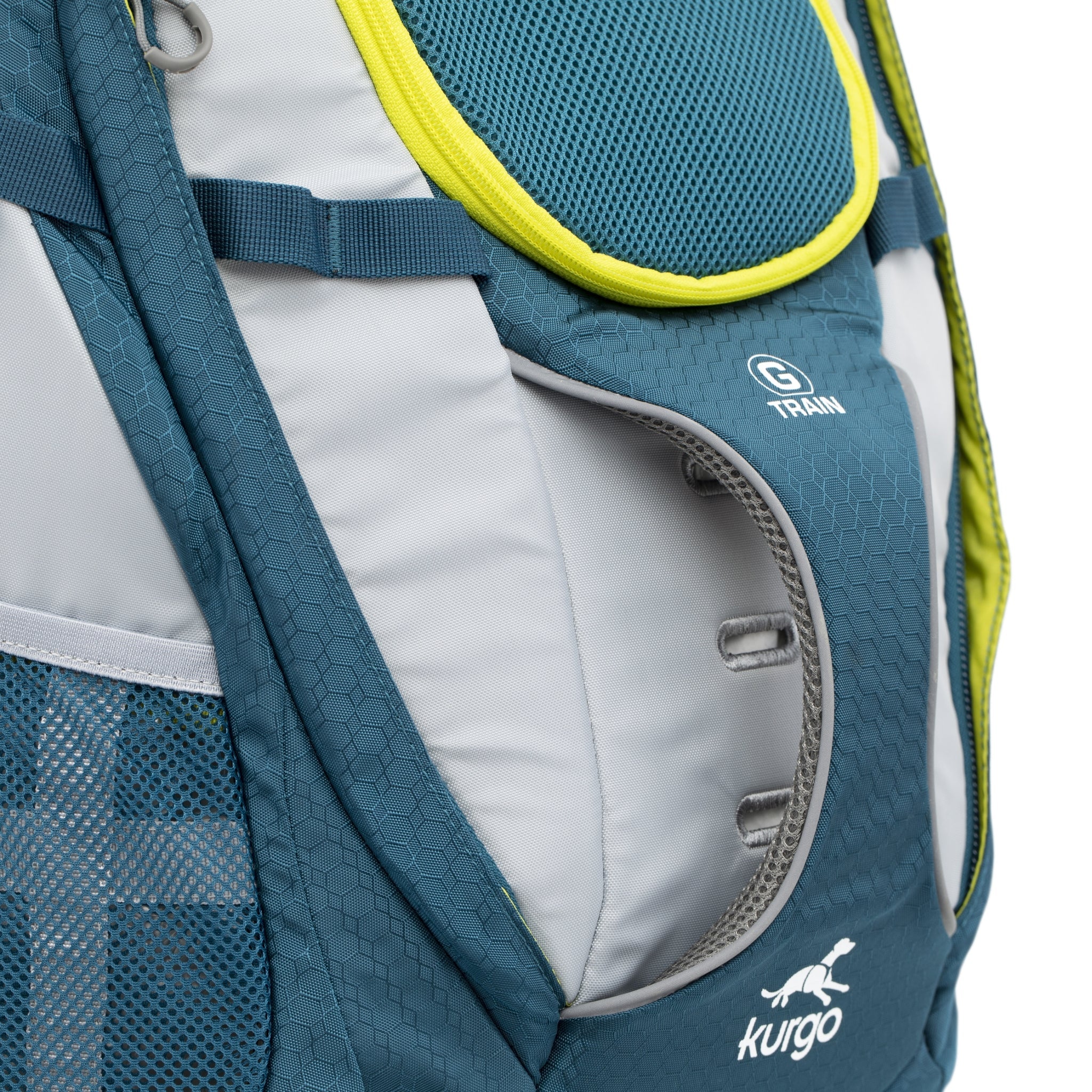Kurgo G - Train Hunderucksack – Premium Transportrucksack mit Sicherheitsgurt - Befestigung für komfortables Reisen mit kleinen &amp; mittelgroßen Hunden - Woofshack