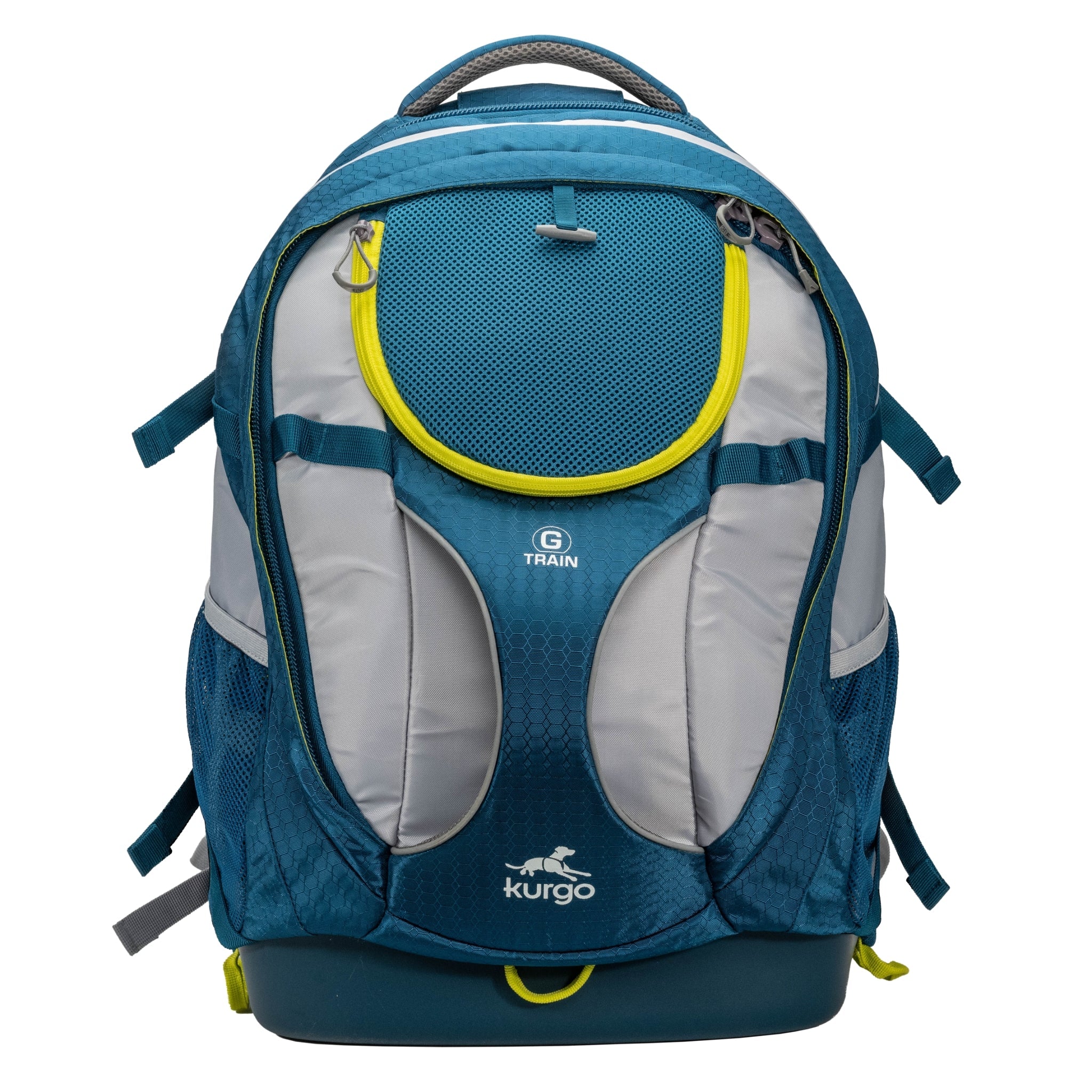 Kurgo G - Train Hunderucksack – Premium Transportrucksack mit Sicherheitsgurt - Befestigung für komfortables Reisen mit kleinen &amp; mittelgroßen Hunden - Woofshack