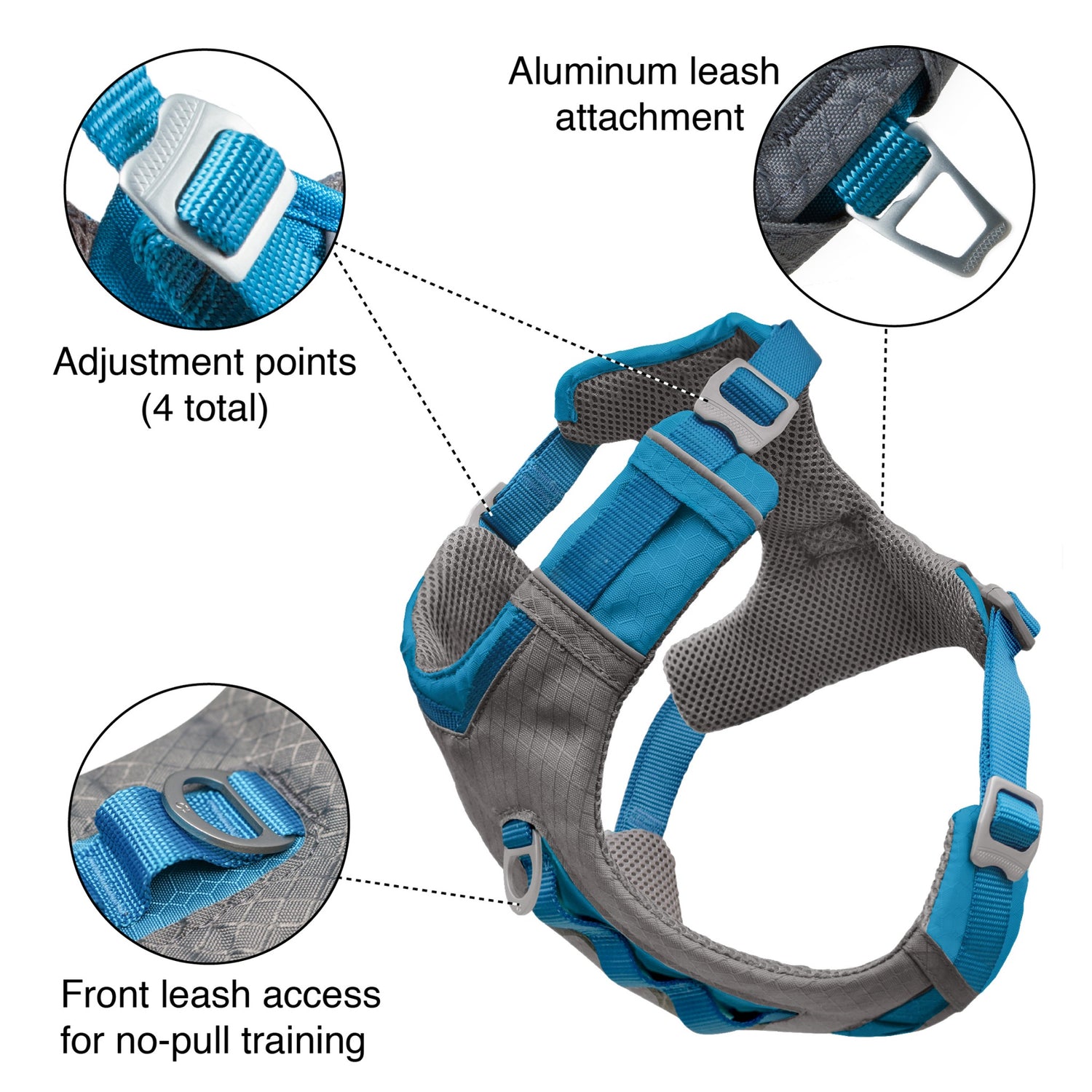 Kurgo Journey Air Harness, harnais pour chien