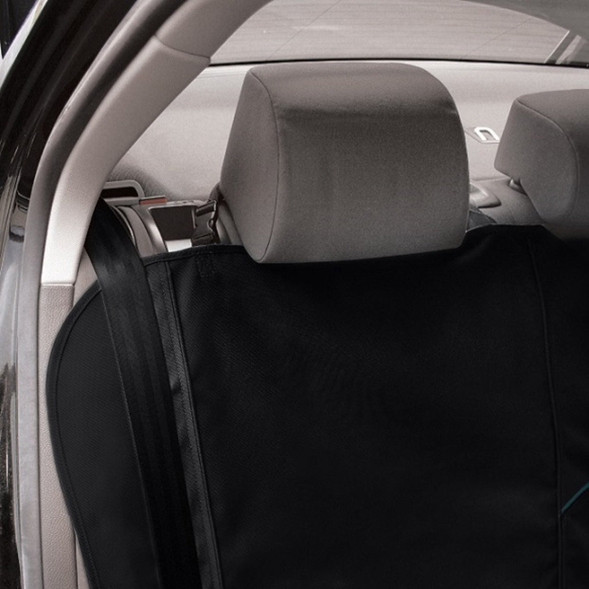 Kurgo Rover Bench Seat Cover – Wasserdichte Hundeautodecke für Rückbank mit Sicherheitsgurt-Öffnung, Maschinenwaschbar &amp; Rutschfest für Autofahrten - Woofshack