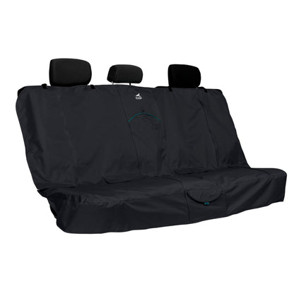 Kurgo Rover Bench Seat Cover – Wasserdichte Hundeautodecke für Rückbank mit Sicherheitsgurt-Öffnung, Maschinenwaschbar &amp; Rutschfest für Autofahrten - Woofshack