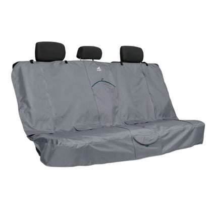 Kurgo Rover Bench Seat Cover – Wasserdichte Hundeautodecke für Rückbank mit Sicherheitsgurt-Öffnung, Maschinenwaschbar &amp; Rutschfest für Autofahrten - Woofshack