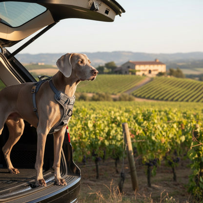 Kurgo Tru - Fit Hundegeschirr – Sicheres Auto - Sicherheitsgeschirr mit Crashtest - Zertifizierung - Woofshack