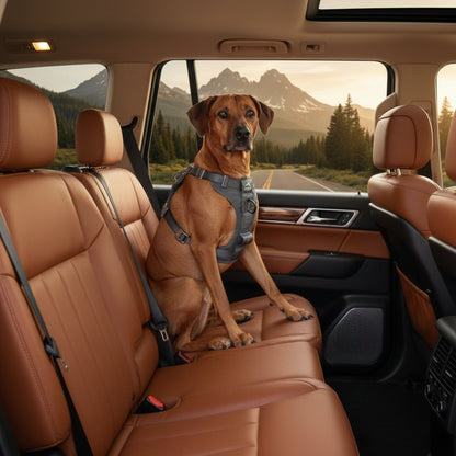 Kurgo Tru - Fit Hundegeschirr – Sicheres Auto - Sicherheitsgeschirr mit Crashtest - Zertifizierung - Woofshack