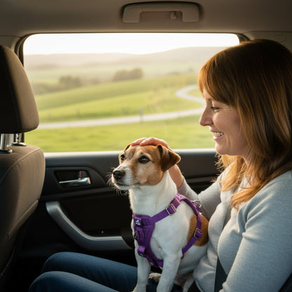 Kurgo Tru - Fit Hundegeschirr – Sicheres Auto - Sicherheitsgeschirr mit Crashtest - Zertifizierung - Woofshack