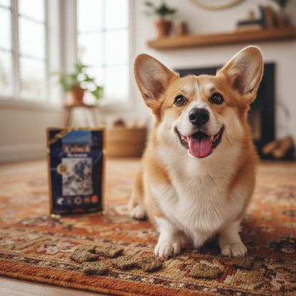 Lakse Kronch Original Hundesnack – Getreidefreie Lachsleckerlis für Hunde - Woofshack