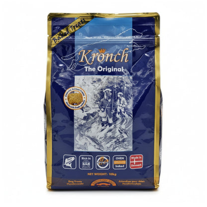 Lakse Kronch Original Hundesnack – Getreidefreie Lachsleckerlis für Hunde - Woofshack