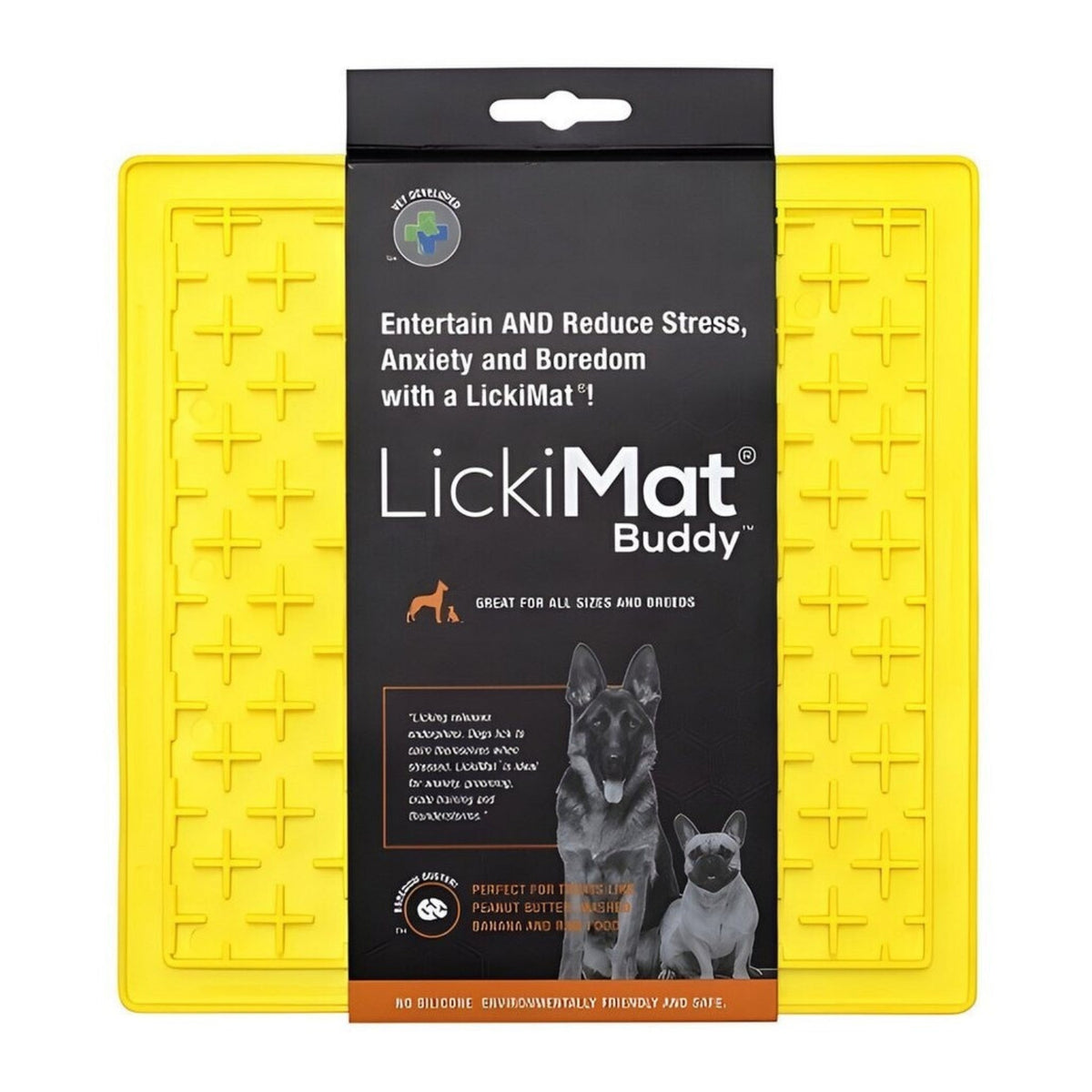 LickiMat Classic Buddy Schleckmatte für Hunde - Anti - Stress &amp; Beschäftigung - Woofshack