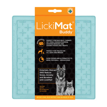 LickiMat Classic Buddy Schleckmatte für Hunde - Anti - Stress &amp; Beschäftigung - Woofshack