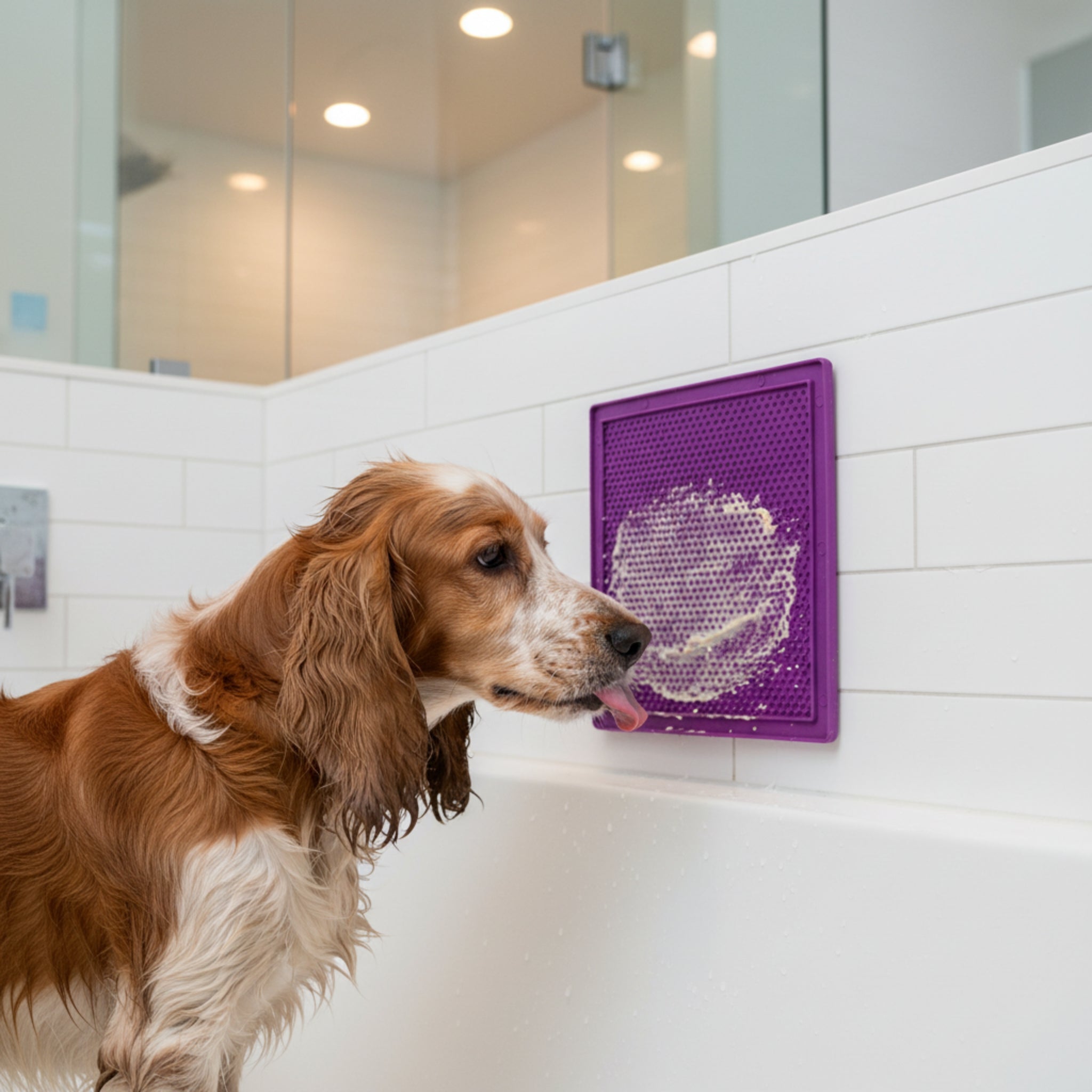 LickiMat Classic Soother – Beruhigende Schleckmatte für entspannte Hunde bei Stress &amp; Langeweile - Woofshack