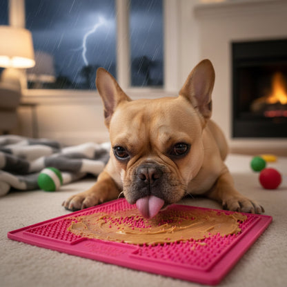 LickiMat Classic Soother – Beruhigende Schleckmatte für entspannte Hunde bei Stress &amp; Langeweile - Woofshack