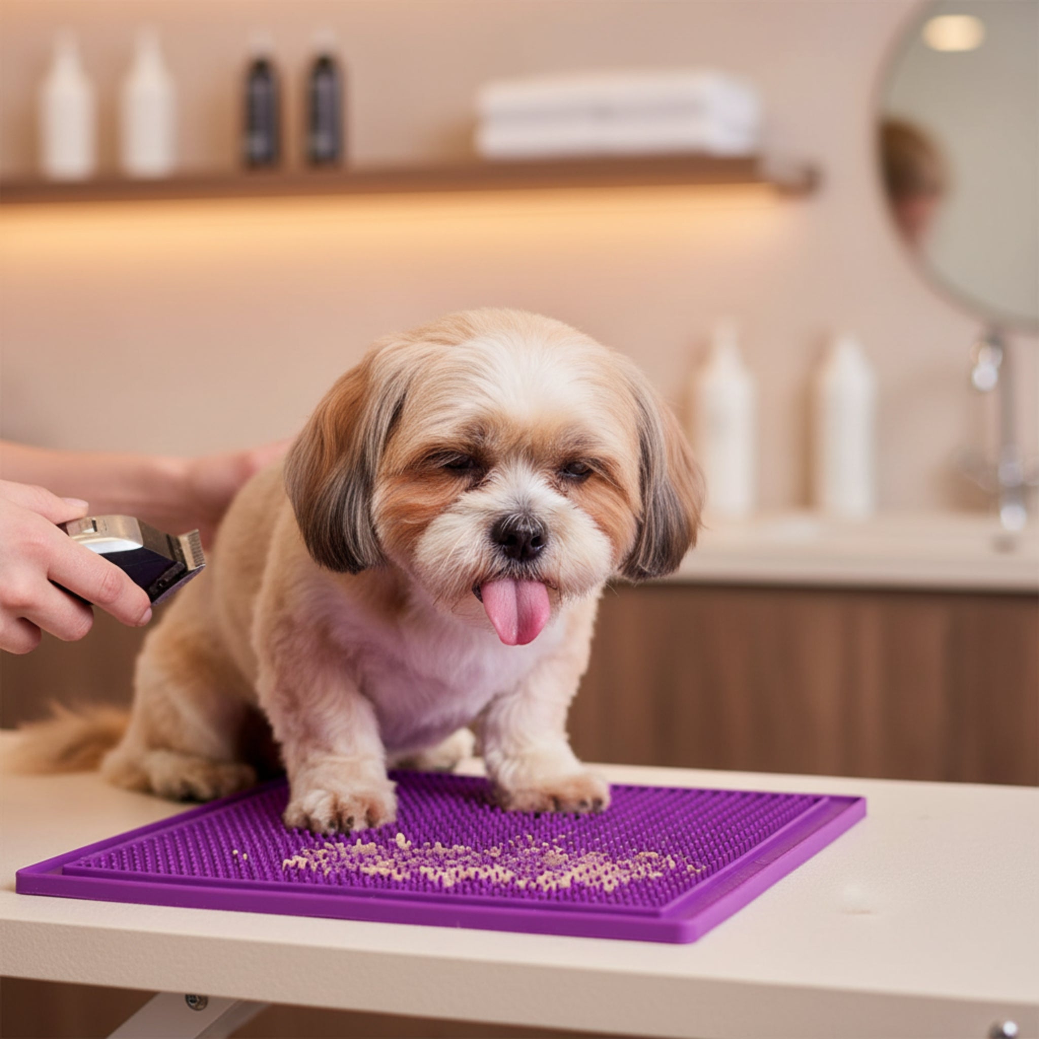 LickiMat Classic Soother – Beruhigende Schleckmatte für entspannte Hunde bei Stress &amp; Langeweile - Woofshack