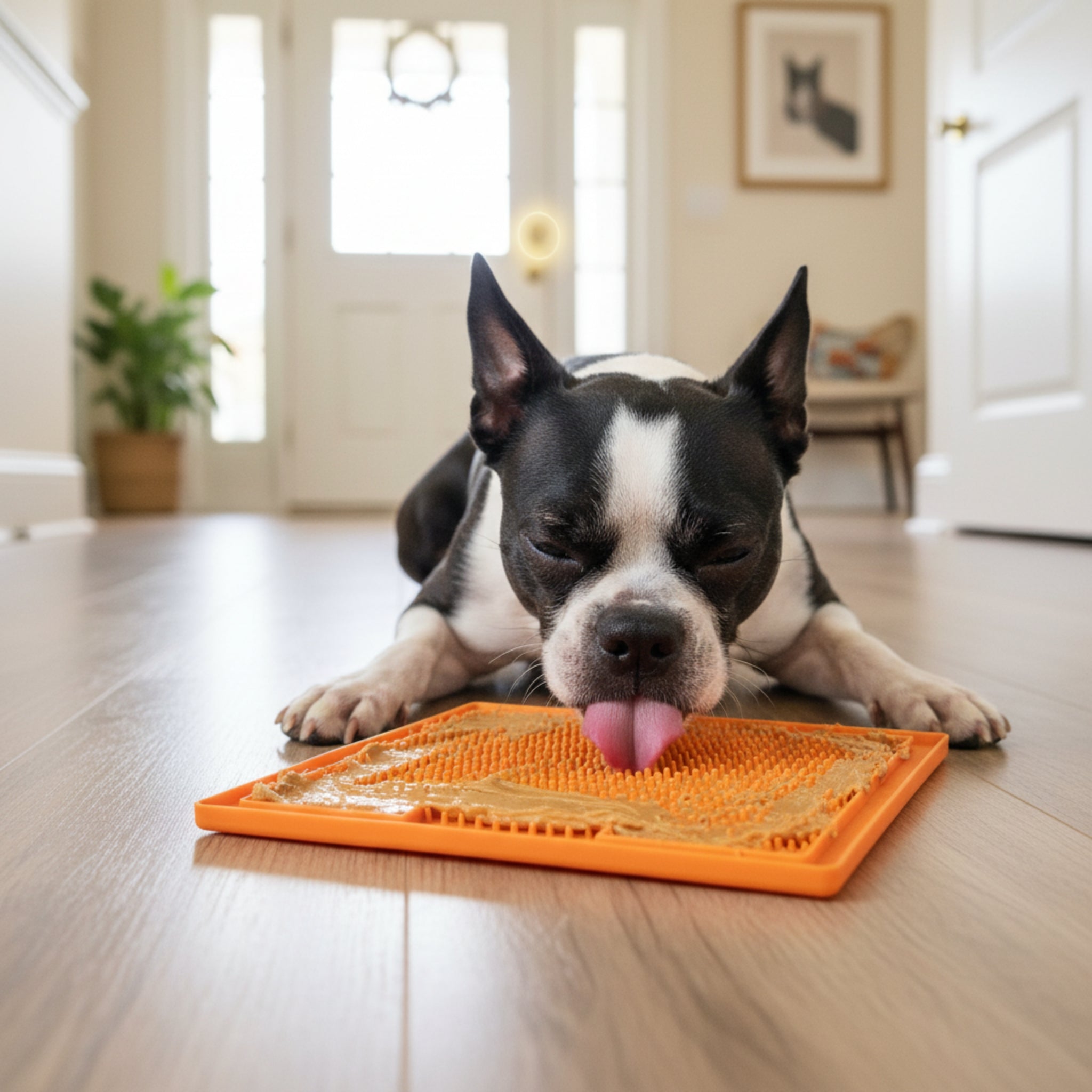 LickiMat Classic Soother – Beruhigende Schleckmatte für entspannte Hunde bei Stress &amp; Langeweile - Woofshack