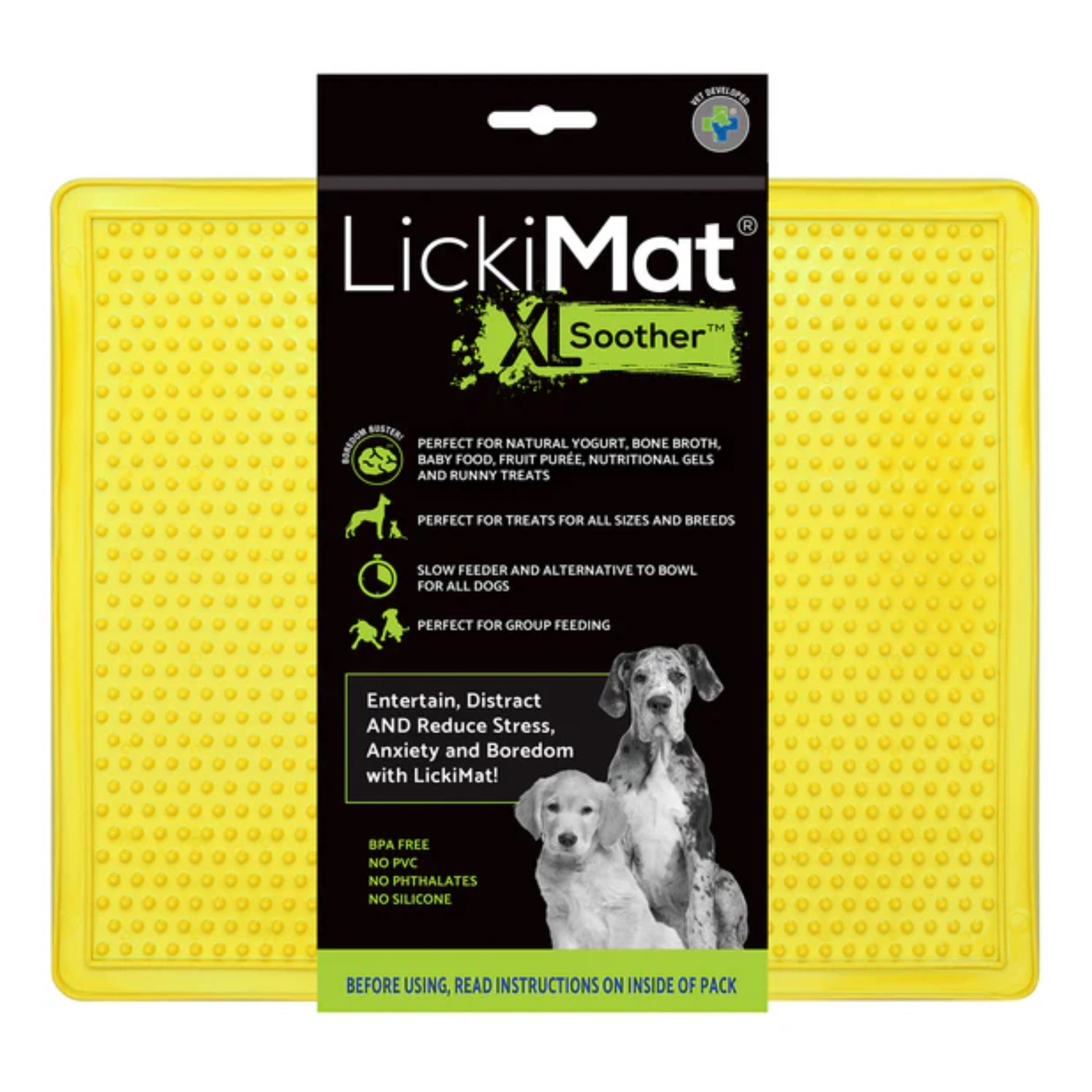 LickiMat Classic Soother Large – Premium Schleckmatte für entspannte Hunde &amp; stressfreie Momente - Woofshack