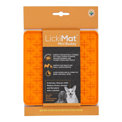 LickiMat Mini Buddy – Die kompakte Schleckmatte gegen Langeweile &amp; Stress bei Hunden - Woofshack