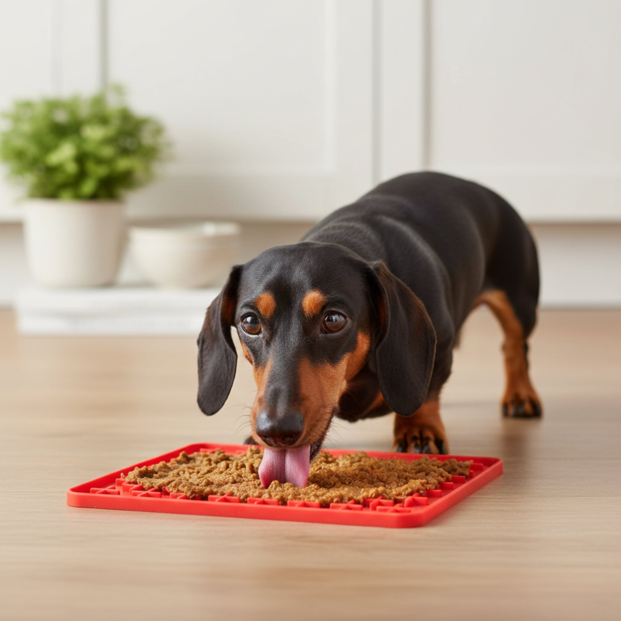 LickiMat Mini Buddy – Die kompakte Schleckmatte gegen Langeweile &amp; Stress bei Hunden - Woofshack