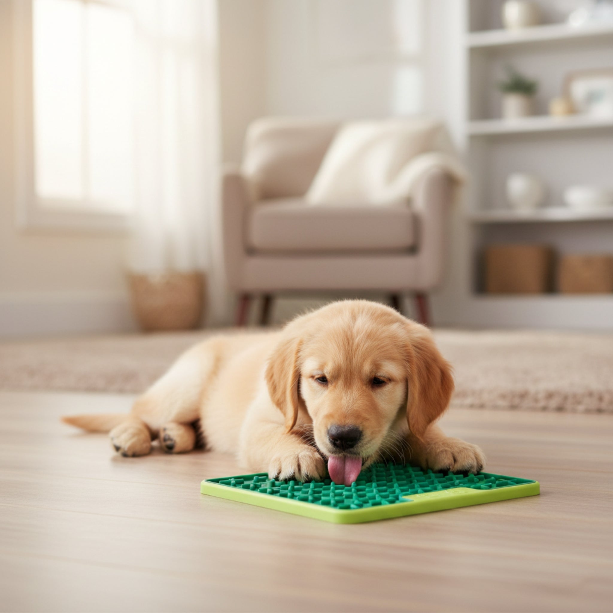 LickiMat Mini Buddy Tuff – Robuste Schleckmatte gegen Langeweile, Stress &amp; Angst bei Hunden - Woofshack