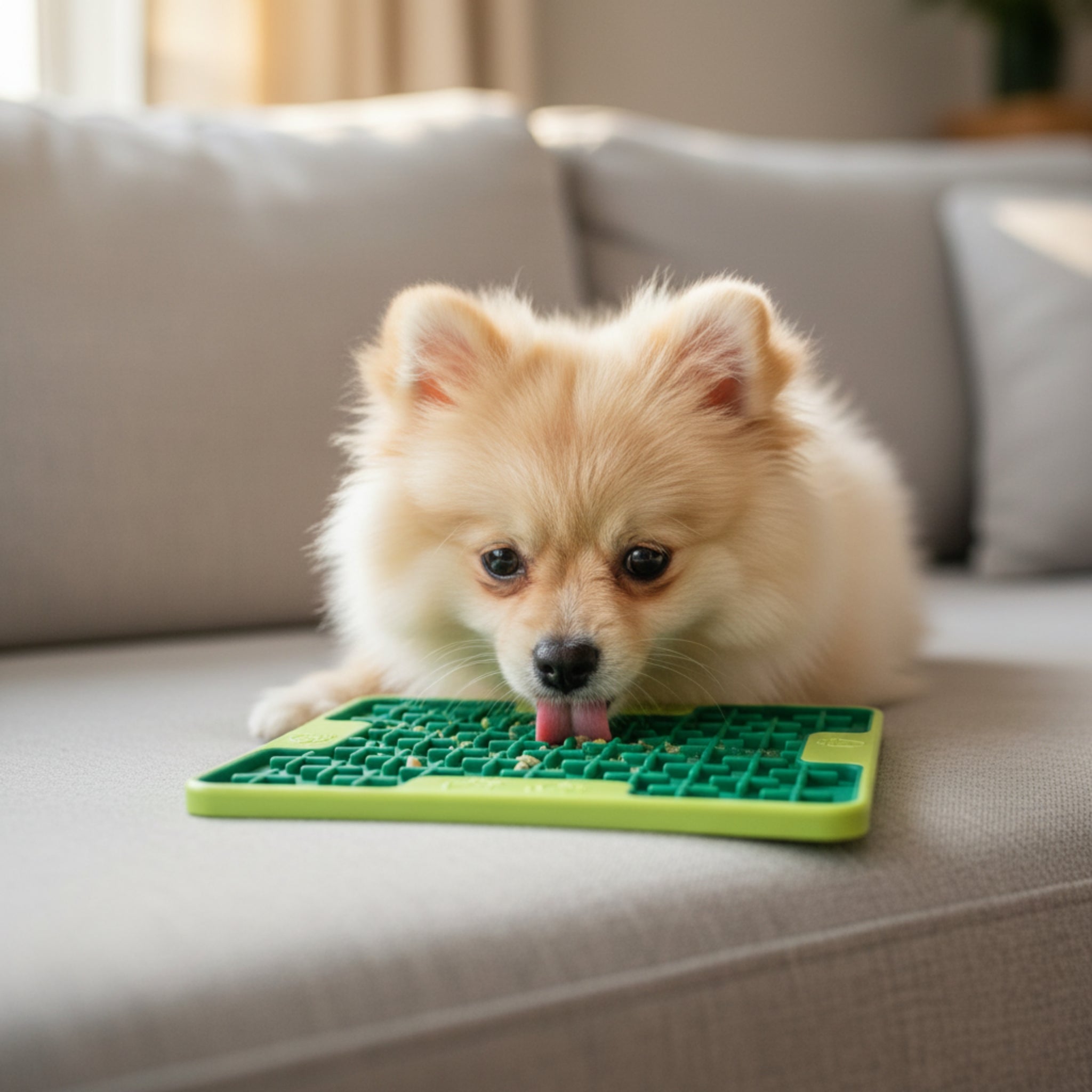 LickiMat Mini Buddy Tuff – Robuste Schleckmatte gegen Langeweile, Stress &amp; Angst bei Hunden - Woofshack