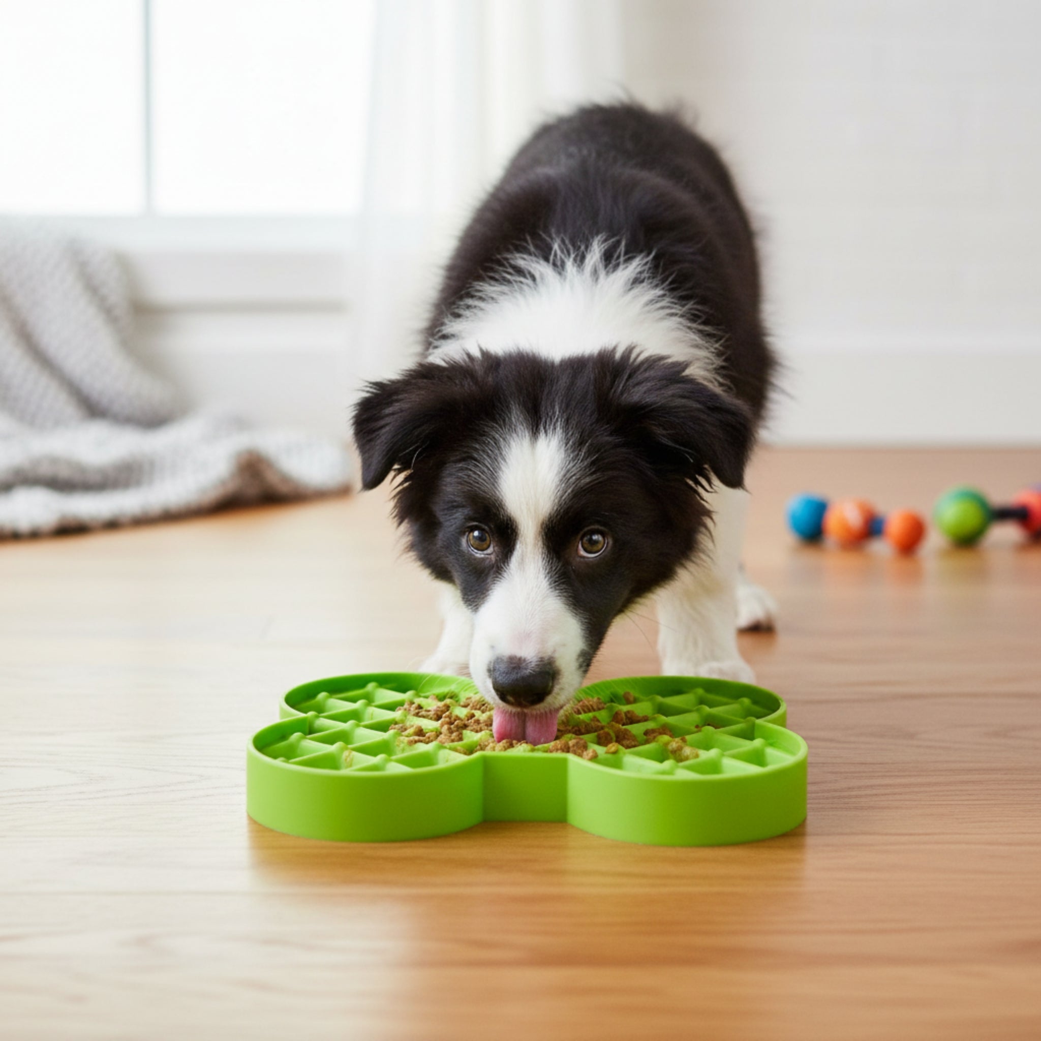LickiMat Mini Slodog – Anti-Schling Schleckmatte für Hunde | Verlangsamt die Futteraufnahme, fördert Verdauung &amp; Entspannung - Woofshack