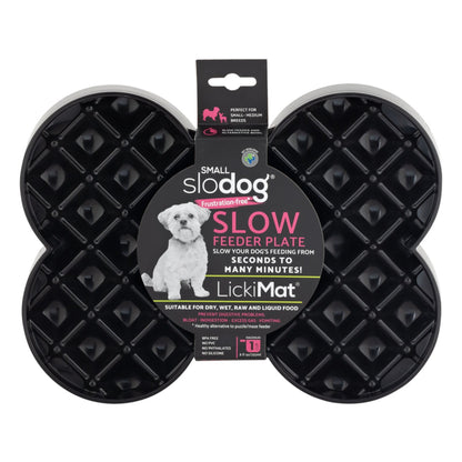 LickiMat Mini Slodog – Anti-Schling Schleckmatte für Hunde | Verlangsamt die Futteraufnahme, fördert Verdauung &amp; Entspannung - Woofshack