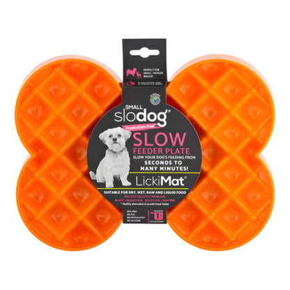 LickiMat Mini Slodog – Anti-Schling Schleckmatte für Hunde | Verlangsamt die Futteraufnahme, fördert Verdauung &amp; Entspannung - Woofshack