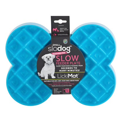 LickiMat Mini Slodog – Anti-Schling Schleckmatte für Hunde | Verlangsamt die Futteraufnahme, fördert Verdauung &amp; Entspannung - Woofshack