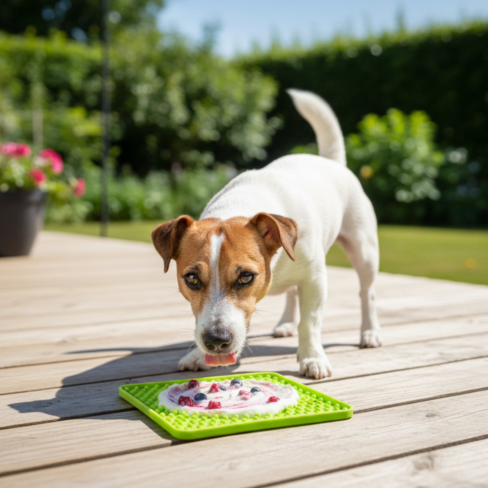 LickiMat Mini Soother – Die clevere Schleckmatte für kleine Hunde: Weniger Stress, mehr Ruhe &amp; langsameres Fressen in einem - Woofshack