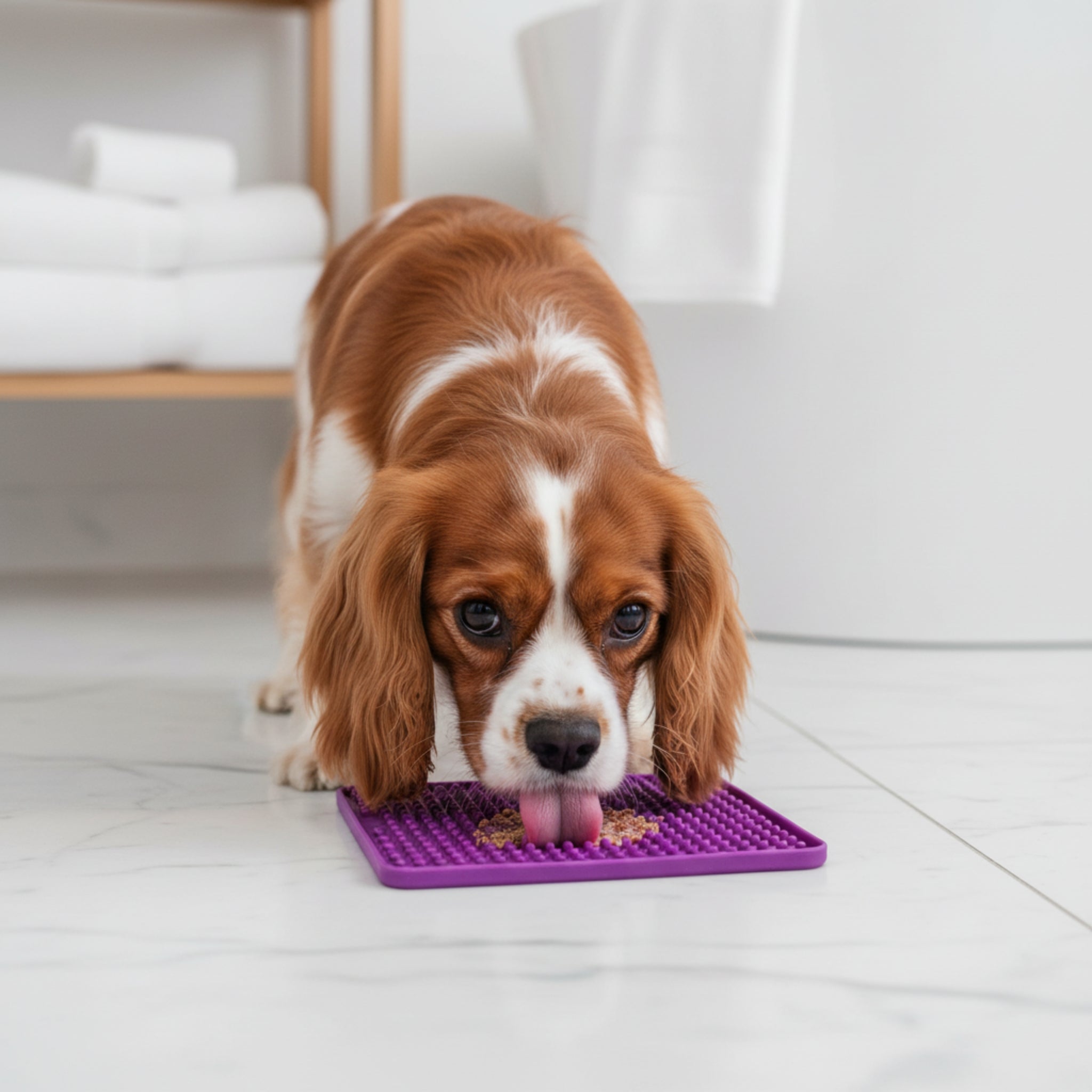 LickiMat Mini Soother – Die clevere Schleckmatte für kleine Hunde: Weniger Stress, mehr Ruhe &amp; langsameres Fressen in einem - Woofshack