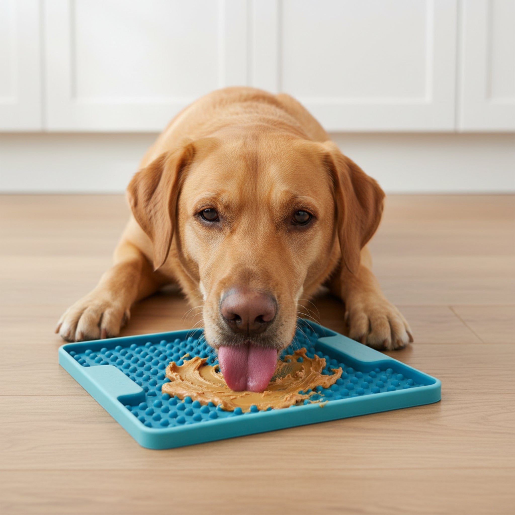 LickiMat Mini Soother Tuff – Die robuste Schleckmatte gegen Langeweile, Angst &amp; Fresshasten bei Hunden - Woofshack