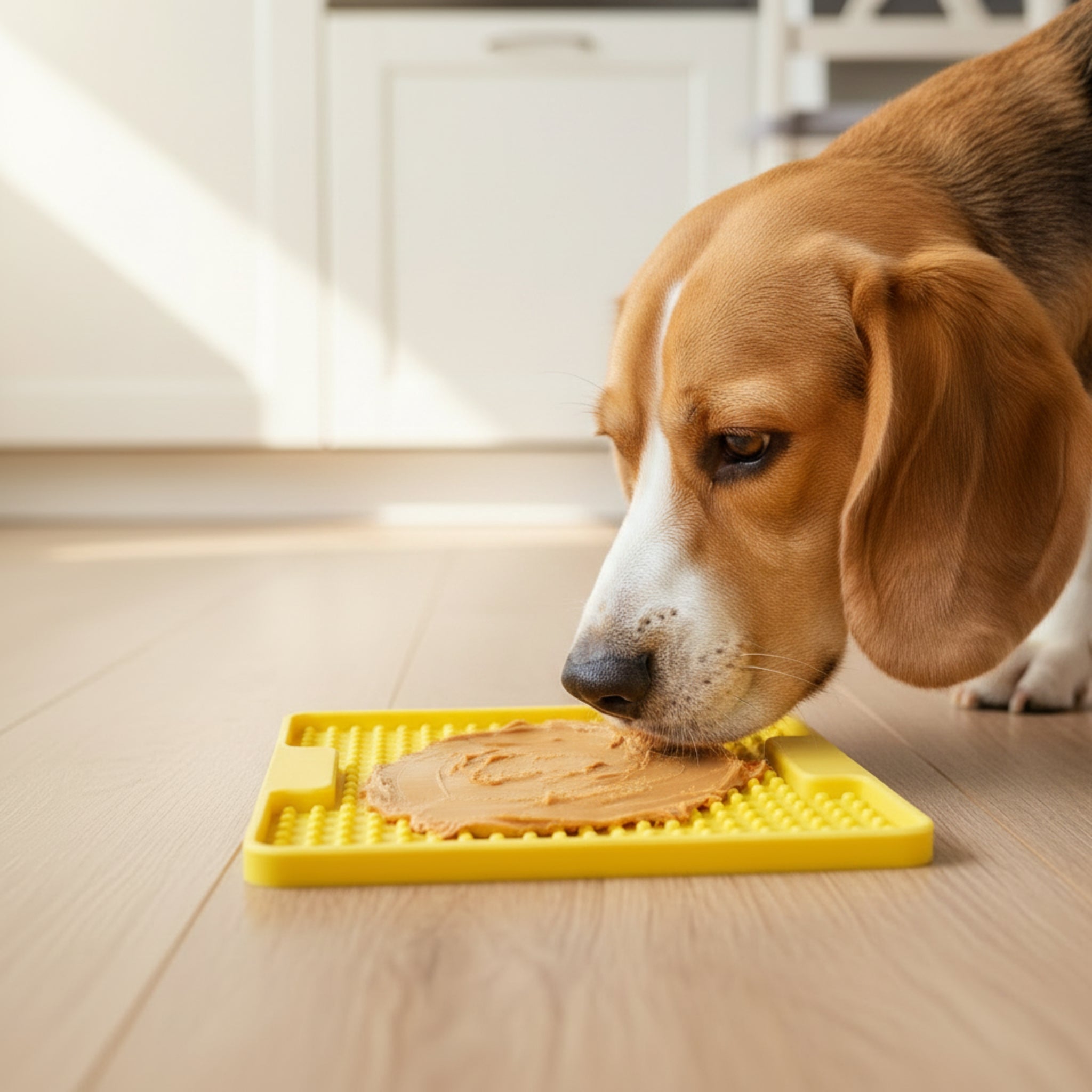 LickiMat Mini Soother Tuff – Die robuste Schleckmatte gegen Langeweile, Angst &amp; Fresshasten bei Hunden - Woofshack