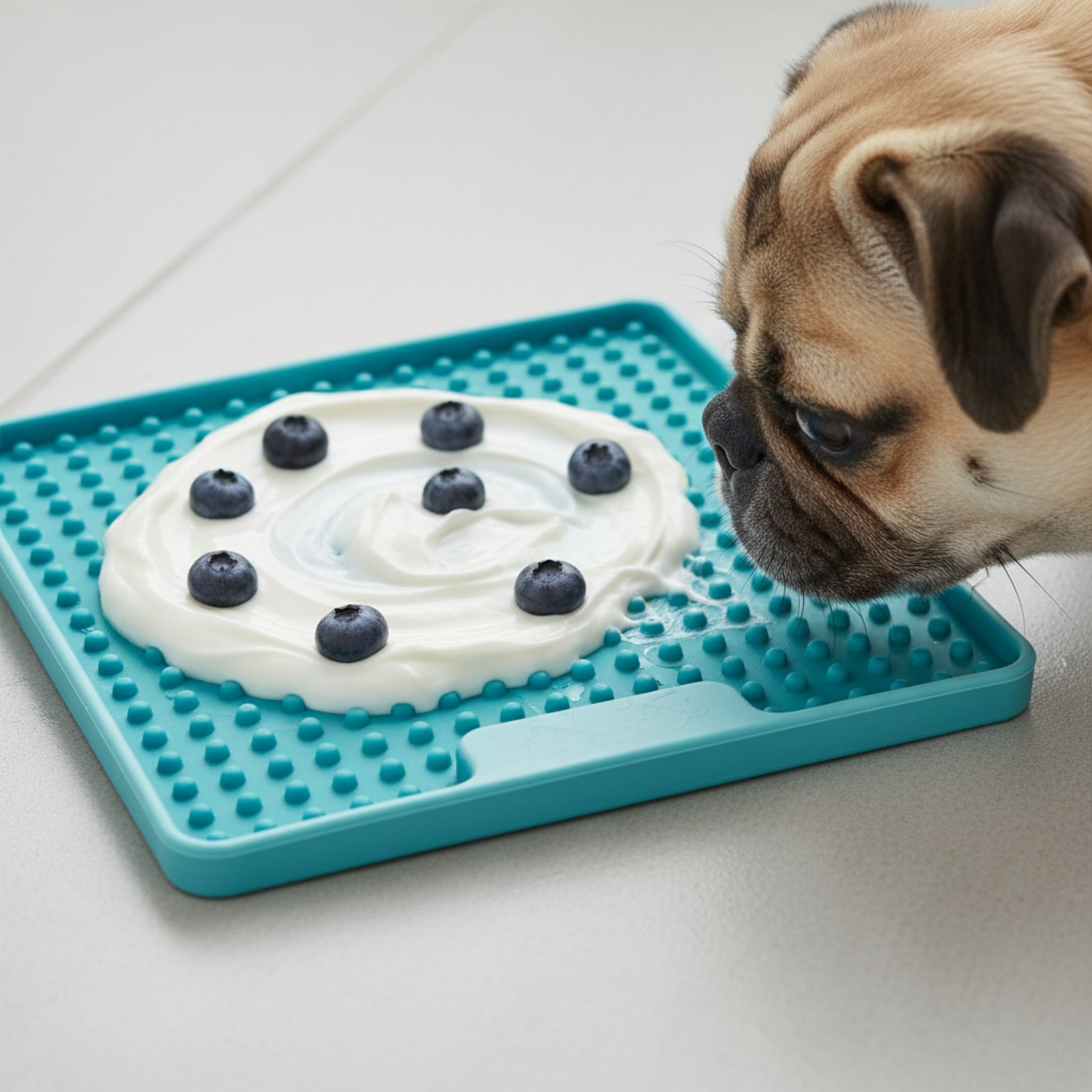 LickiMat Mini Soother Tuff – Die robuste Schleckmatte gegen Langeweile, Angst &amp; Fresshasten bei Hunden - Woofshack