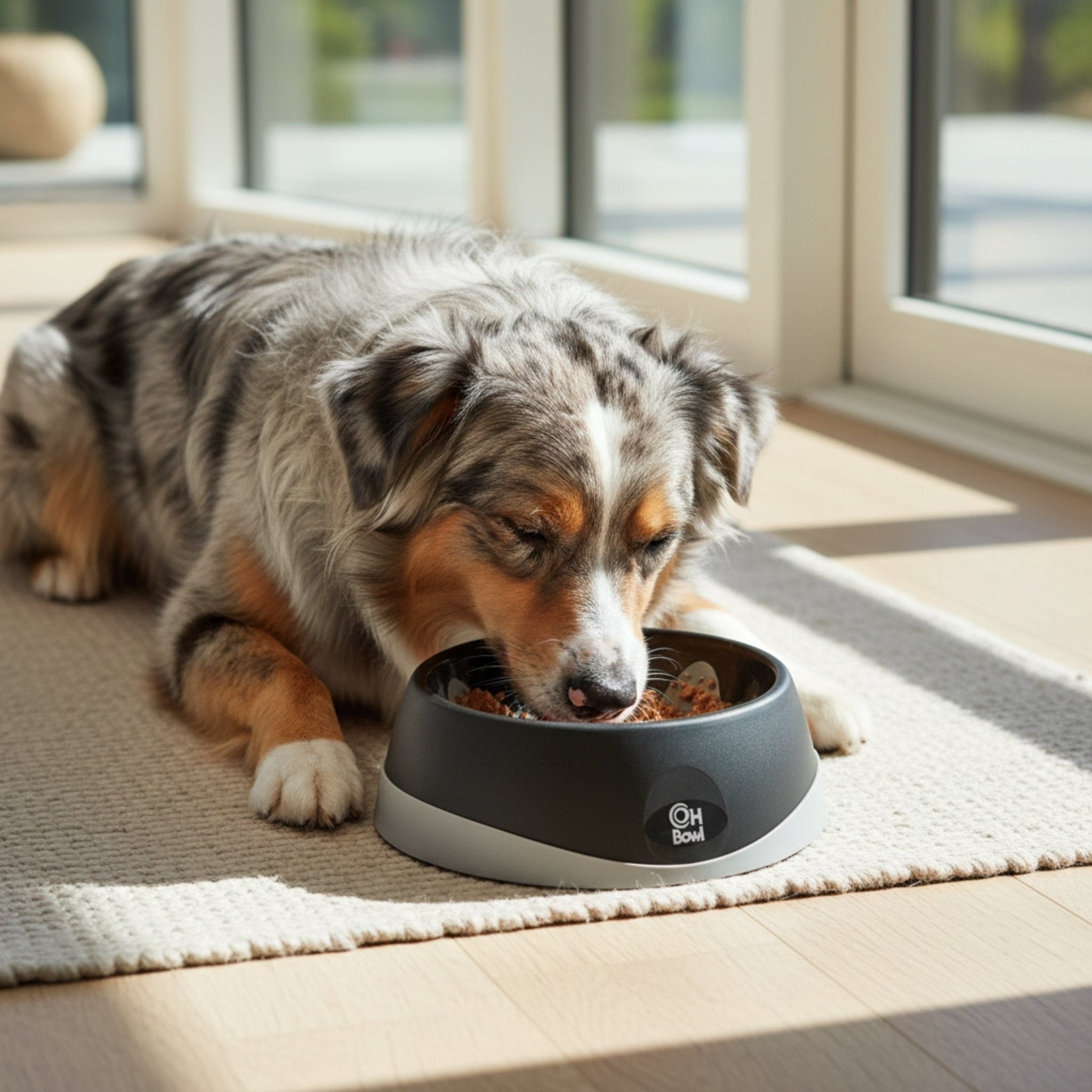 LickiMat OH Bowl – Anti - Schling Hundenapf für langsames Fressen - Woofshack