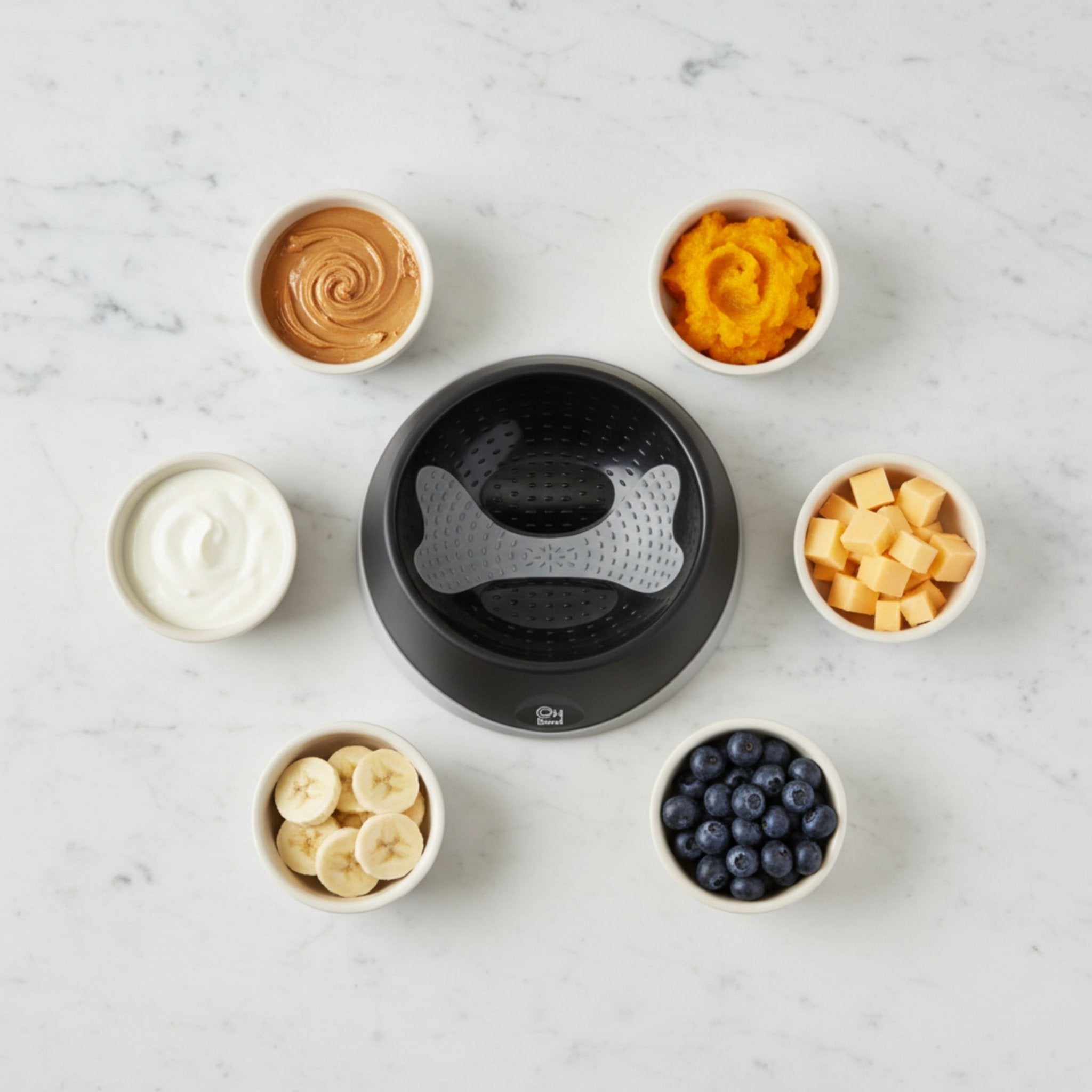 LickiMat OH Bowl – Anti - Schling Hundenapf für langsames Fressen - Woofshack