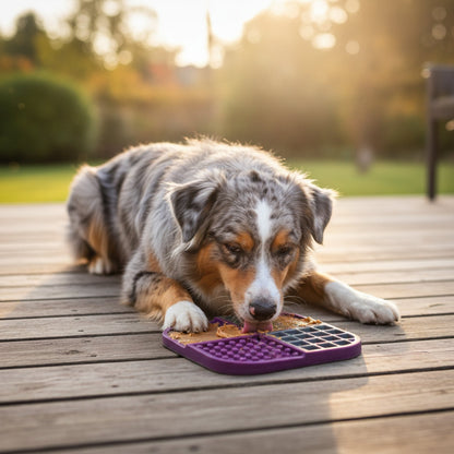 LickiMat Slomo Schleckmatte - Anti - Stress &amp; Beschäftigung für Hunde - Woofshack